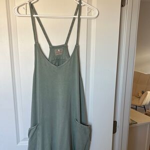 Free People Sage Green Chemise